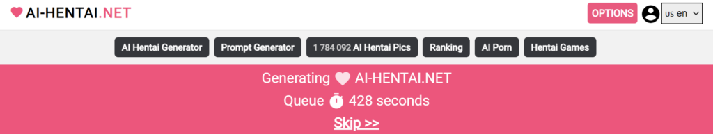 AI-Hentai-Generator-Step-2-AI-hentai-generation-queue